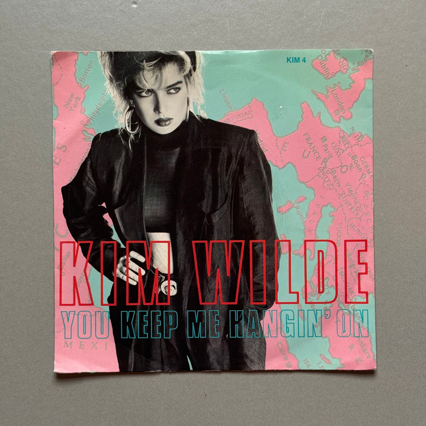Kim Wilde You Keep Me Hanging On UK 7” single
